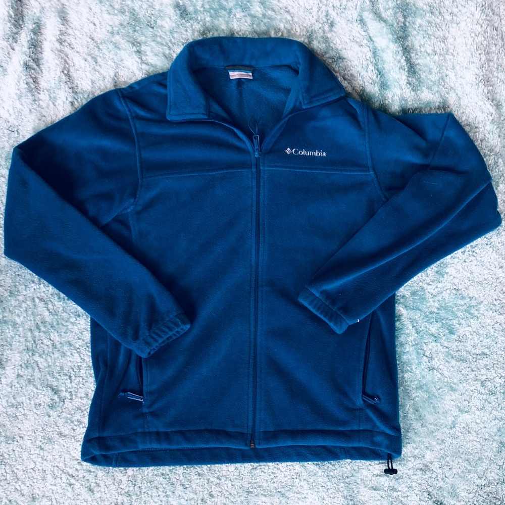 Blue Columbia Fleece Jacket  not used
